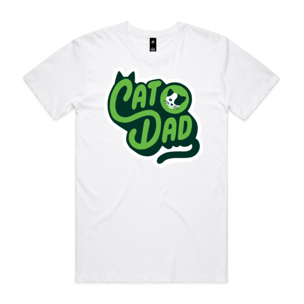 Cat Dat Tee - White Thumbnail